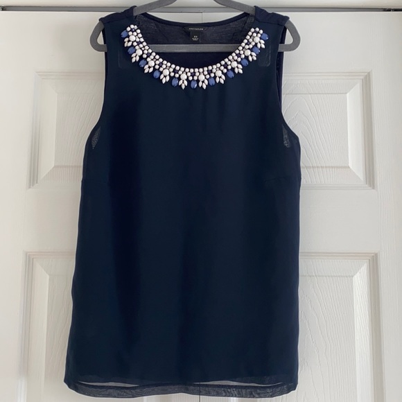 Ann Taylor Beaded Tank (Size XS) - Picture 1 of 3